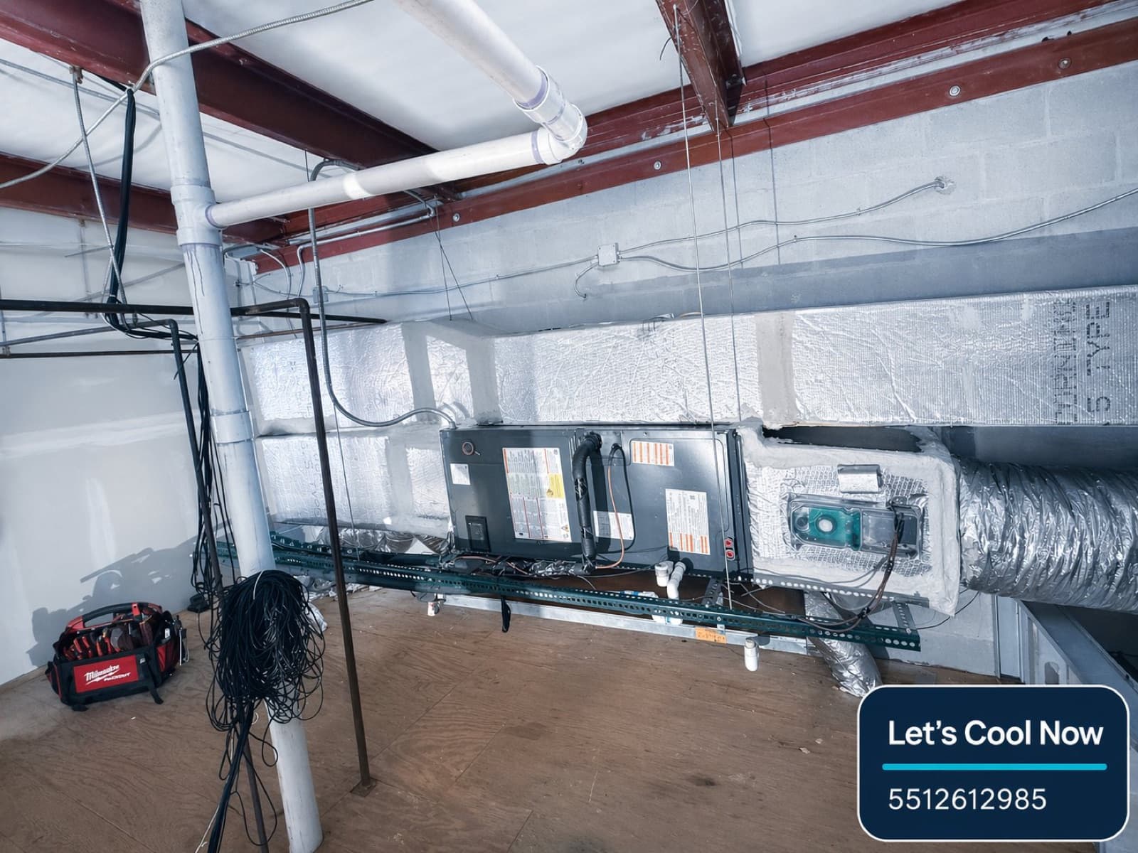 Commercial HVAC field work
